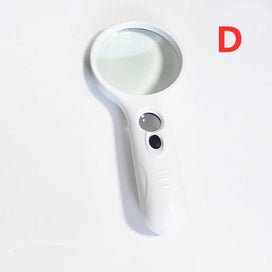 Listing 9 of 9 for 1PC Illuminated Magnifier 45X Handheld Reading Magnifying Glass With 3 LE CHK12N