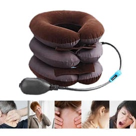 Listing 2 of 7 for Cervical Neck Traction Device Headache Shoulder Pain Relax Brace Support CHK12N