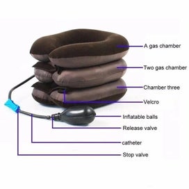 Listing 3 of 7 for Cervical Neck Traction Device Headache Shoulder Pain Relax Brace Support CHK12N