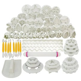 Listing 2 of 13 for Sugarcraft Cake Decorating Tools Fondant Plunger Cutters Cake Tools Cooki CHK12N