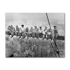 Listing 5 of 13 for Retro Photo Home Decoration City Landscape Figure Street Alpaca Skyscrape CHK12N