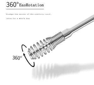 Listing 9 of 9 for 6Pcs/Set Stainless Steel Ear cleaner Wax Removal Tool Ear Pick Digging Artifact