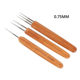 Listing 3 of 12 for 0.5Mm 0.75Mm Dreadlock Needle 1Pcs Crochet Hook For Dread Hair Nunify New CHK12N