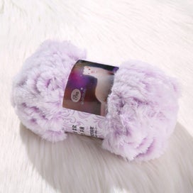 Listing 8 of 19 for 50g/Roll Yarn Faux Fur Mohair Wool Cashmere Yarn Winter For DIY Hand Knit CHK12N