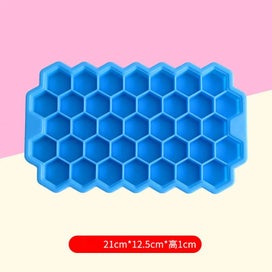 Listing 13 of 19 for Thickened Honeycomb Ice Cube Tray Reusable Silicone Ice Cube Mold BPA Fre CHK12N