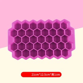 Listing 14 of 19 for Thickened Honeycomb Ice Cube Tray Reusable Silicone Ice Cube Mold BPA Fre CHK12N