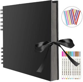 Listing 2 of 4 for Pages Scrapbook Photo Album For Self-design 40 Sheets 29x21