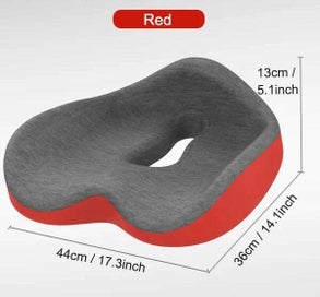 Listing 8 of 16 for Purenlatex Coccyx Chair Cushion Comfort Memory Foam Seat Orthopedic Pillo CHK12N