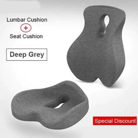 Listing 3 of 16 for Purenlatex Coccyx Chair Cushion Comfort Memory Foam Seat Orthopedic Pillo CHK12N