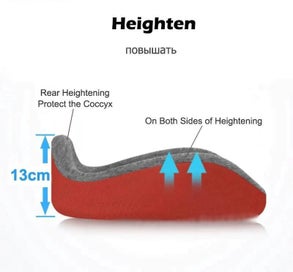 Listing 15 of 16 for Purenlatex Coccyx Chair Cushion Comfort Memory Foam Seat Orthopedic Pillo CHK12N