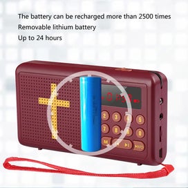 Listing 10 of 11 for High Quality Universal High-end Rechargeable Audios Bible Player Electron CHK12N