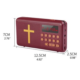 Listing 11 of 11 for High Quality Universal High-end Rechargeable Audios Bible Player Electron CHK12N