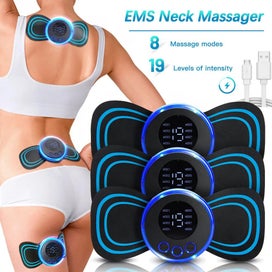 Listing 2 of 19 for LCD Display EMS Neck Massage Electric Massager Cervical Neck Back Patch 8 CHK12N