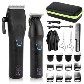 Listing 3 of 8 for Professional Hair Clipper Haircuter Men's Barber Beard Trimmer Rechargeable Hair