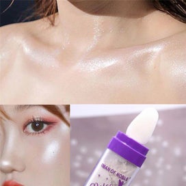 Listing 6 of 10 for New White Moonlight Highlighter Powder Glitter Powder Shimmer Contour Pow CHK12N