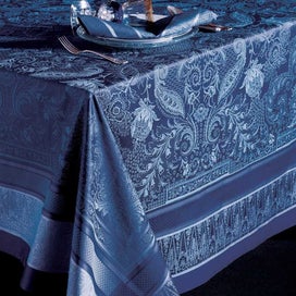 Listing 3 of 4 for Garnier-Thiebaut Persina Crepuscule Tablecloth 174x364cm