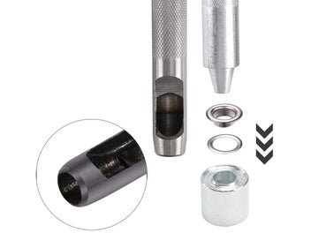 Listing 4 of 10 for Metal Eyelets Grommets with Tool NZ Clearance
