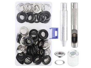 Listing 7 of 10 for Metal Eyelets Grommets with Tool NZ Clearance