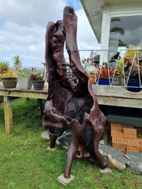 Listing 9 of 14 for Huge Garden Sculpture Driftwood Art Gumtree sculpted by Fire