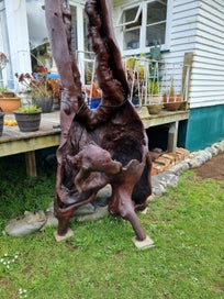 Listing 11 of 14 for Huge Garden Sculpture Driftwood Art Gumtree sculpted by Fire