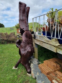 Listing 12 of 14 for Huge Garden Sculpture Driftwood Art Gumtree sculpted by Fire
