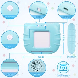 Listing 3 of 7 for Blue-Bilingual English Spanish Flash Cards for Toddlers, Audible Toys Lear