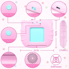 Listing 2 of 7 for Pink-Bilingual English Spanish Flash Cards for Toddlers Audible Toys