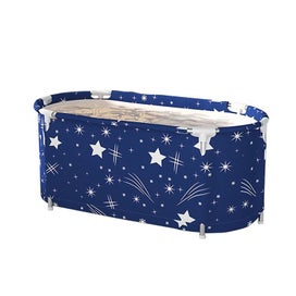 Listing 3 of 9 for Foldable Bathtub Portable Bathtub Freestanding Japanese Soaking Bath Tub 120cm