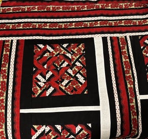 Listing 2 of 12 for Valentine Theme Quilt Top NEW