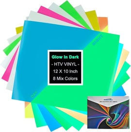 Listing 1 of 8 for Glow in Dark HTV Heat Transfer Vinyl
