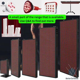 Listing 11 of 12 for Red Light Therapy Wrap Equine Horse - 120 Bulb - Red 660nm & IR 850nm - 40x40cm