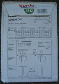 Listing 9 of 11 for NEW TRENDY Sewing Pattern WOMENS PANTS TROUSERS 8-22