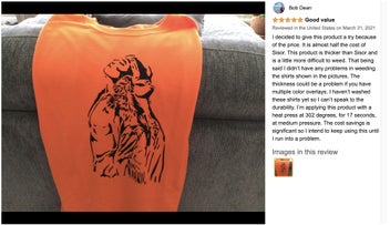 Listing 5 of 12 for Heat Transfer Vinyl Sale Sale