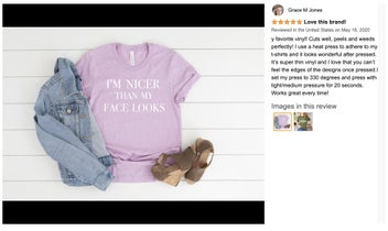 Listing 8 of 10 for Heat Transfer Vinyl Sale Sale