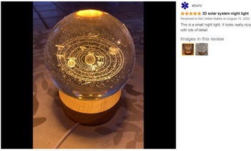 Listing 16 of 20 for 3D Galaxy Star Crystal Ball Glass Ball LED *Local Buy*