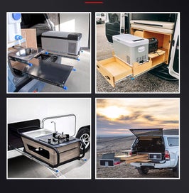 Listing 8 of 12 for Drawer Slides 900mm x 53mm With Lock Heavy Duty Runners | Ball Bearing Runners