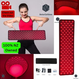 Listing 10 of 12 for Red Light Therapy Wrap Equine Horse - 120 Bulb - Red 660nm & IR 850nm - 40x40cm