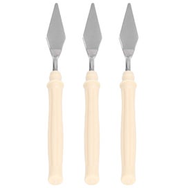 Listing 2 of 3 for 3pcs Palette Knife Multipurpose Hangable Stainless Steel Blade Plastic Handle