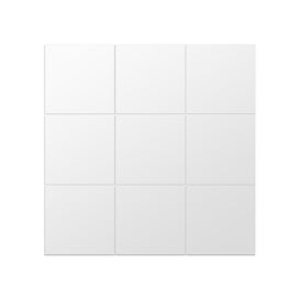 Listing 2 of 3 for Square Mirror Wall Stickers 15cm Self adhesive Tiles 3D Mirror Decor for DIY