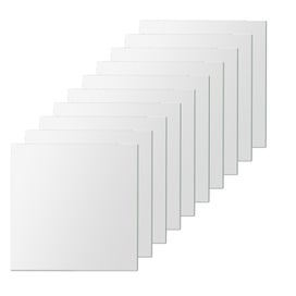 Listing 3 of 3 for Square Mirror Wall Stickers 15cm Self adhesive Tiles 3D Mirror Decor for DIY