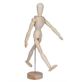 Listing 1 of 3 for Wood Artist Drawing Manikin Articulated Mannequin With Base And Flexible Body