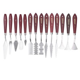 Listing 3 of 4 for 14Pcs Painting Palette Knives Set Special-Shaped Oil Painting Scraper Tools