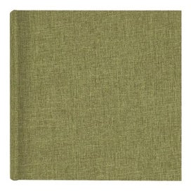 Listing 1 of 7 for Profile - Plush Linen Duck Egg Green Slip-in Photo Album 200 Photos