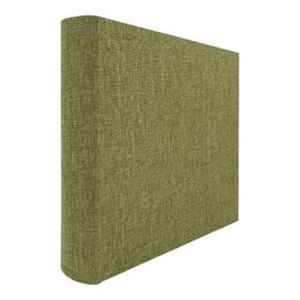 Listing 2 of 7 for Profile - Plush Linen Duck Egg Green Slip-in Photo Album 200 Photos