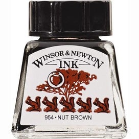 Listing 1 of 1 for Winsor & Newton Drawing Inks 14ml - Nut Brown (954)