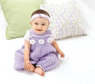 Listing 2 of 5 for Leisure Arts Best Dressed Baby Crochet Book