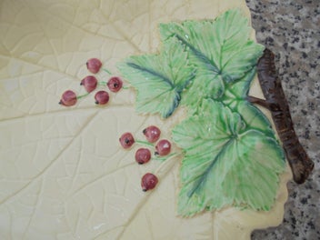 Listing 4 of 6 for Carlton Ware Leaf Bowl. Pale Yellow. Perfect Condition. Pick Up Only.