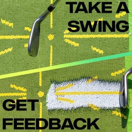 Listing 3 of 9 for Golf Training Matt - Great Practice Product - Help Improve your Swing