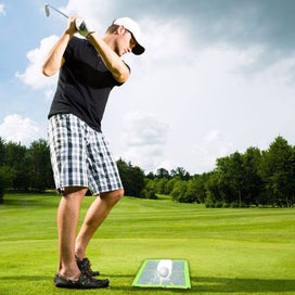 Listing 4 of 9 for Golf Training Matt - Great Practice Product - Help Improve your Swing