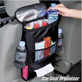 Listing 2 of 17 for Car Seat Storage Cooler Bag Drinks Tissue Holder *Over Stocked*